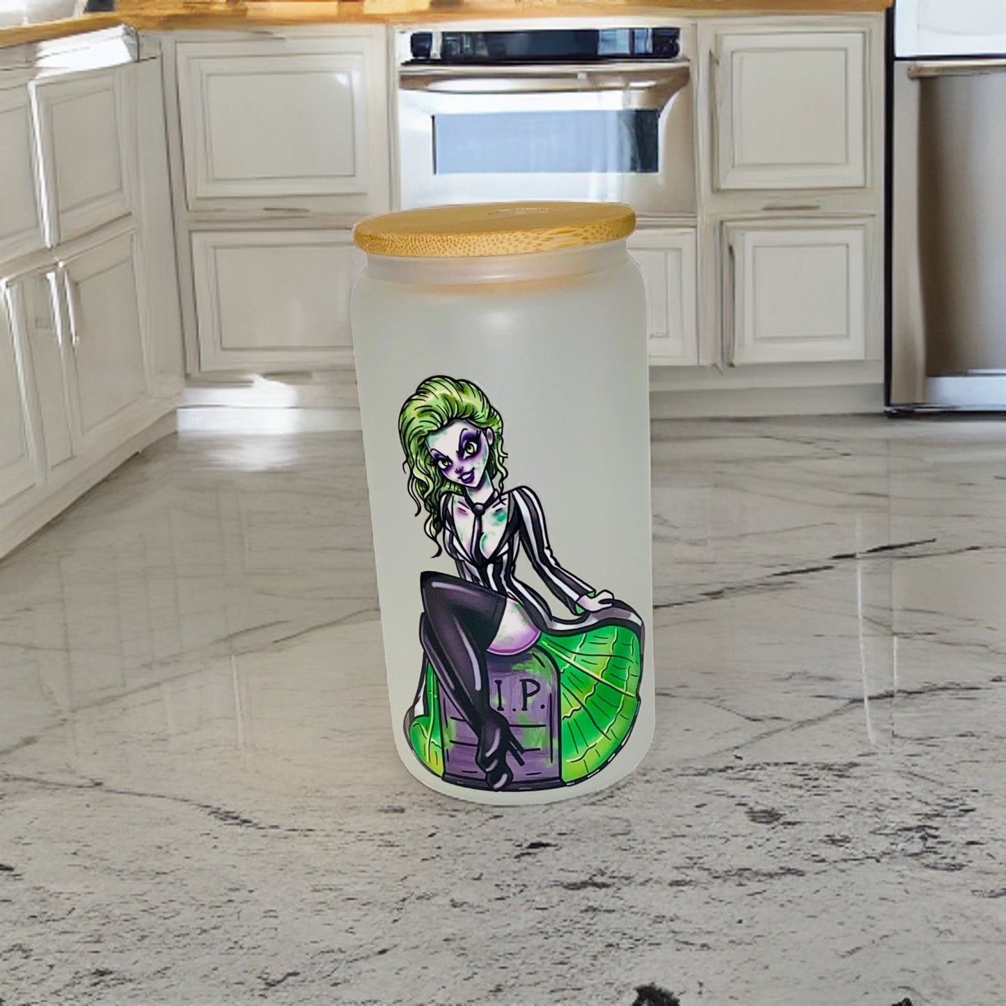 Beetle Babe -Frosted Cup