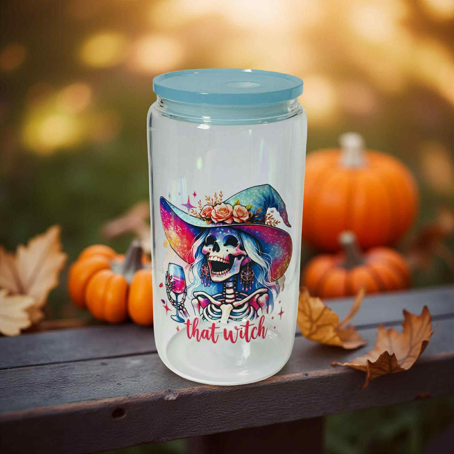 That Witch- Clear Blue Lid