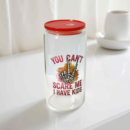 You Can't Scare Me- Clear Red Lid