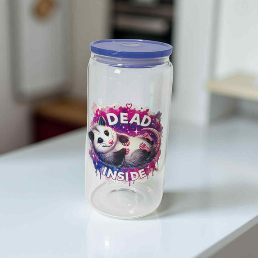 Dead Inside- Clear Purple Lid