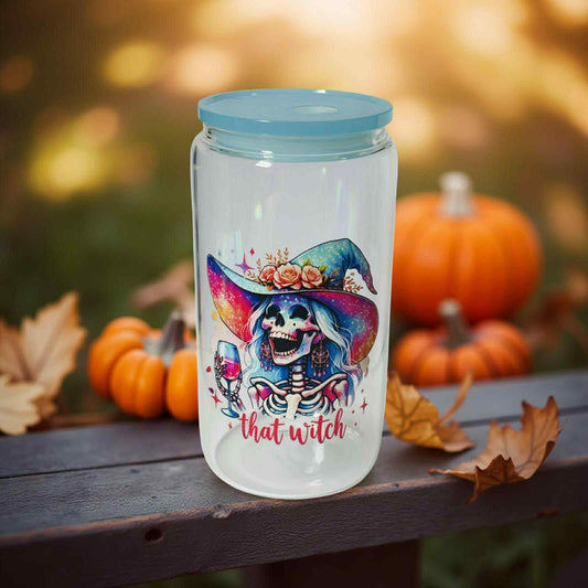 That Witch- Clear Blue Lid