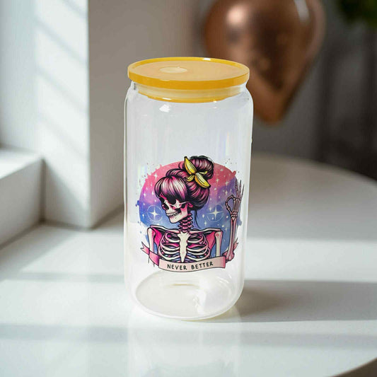 Never Better - Clear Yellow Lid