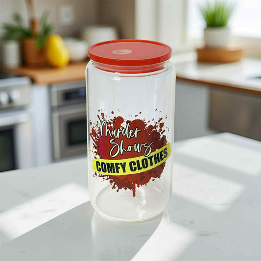 True Crime- Clear Red Lid